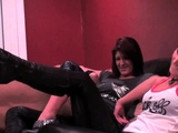 Angel gets hawt foot massage